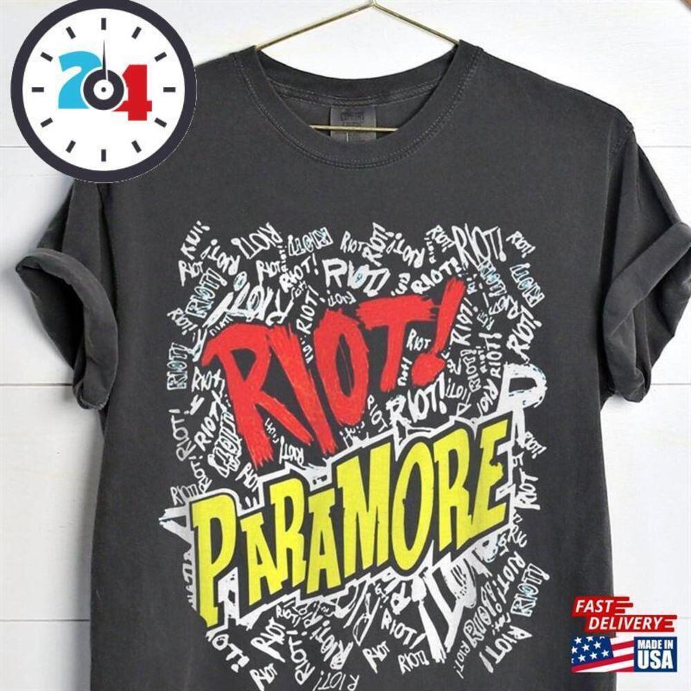 Riot Paramore Shirt This Is Why Tour   T-Shirt